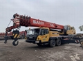 Used SANY STC750 75 Ton Truck hydraulic mobile Crane 1