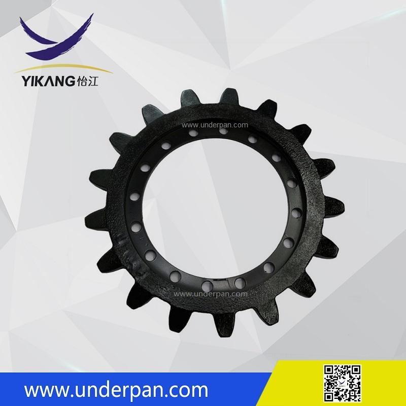 Morooka MST1500 top roller for crawler rubber track undercarriage 3