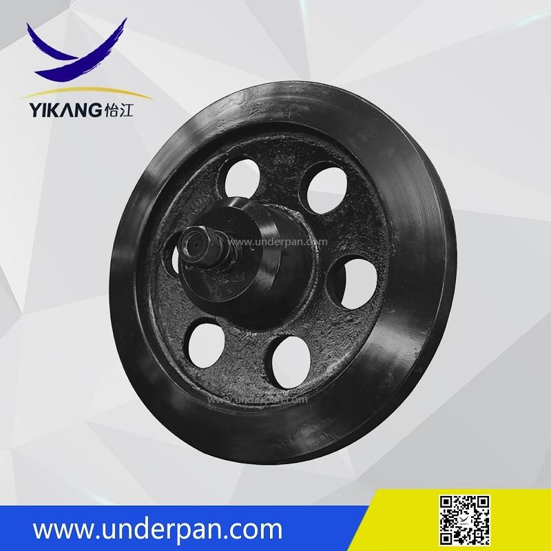 Morooka MST1500 top roller for crawler rubber track undercarriage 4