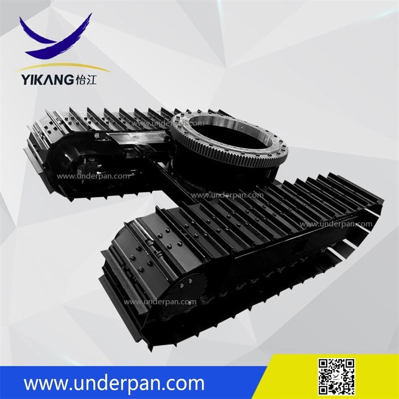 Custom crawler underwater robot chassis steel track undercarriage from China