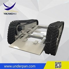 Best price mini fire fighting robot rubber track undercarriage from China YIKANG
