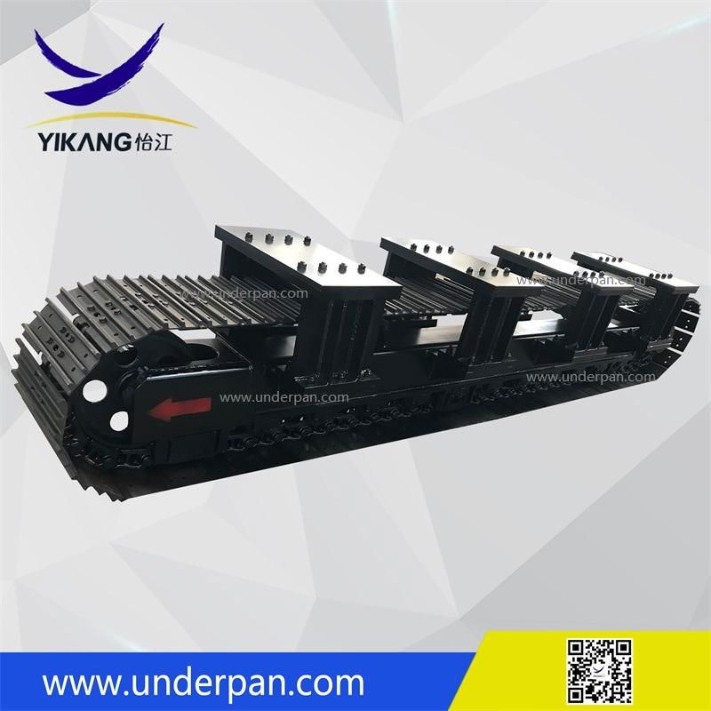 20-60 tons steel track undercarriage for heavy construction machinery from China 4