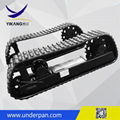 OEM rubber track undercarriage for skid