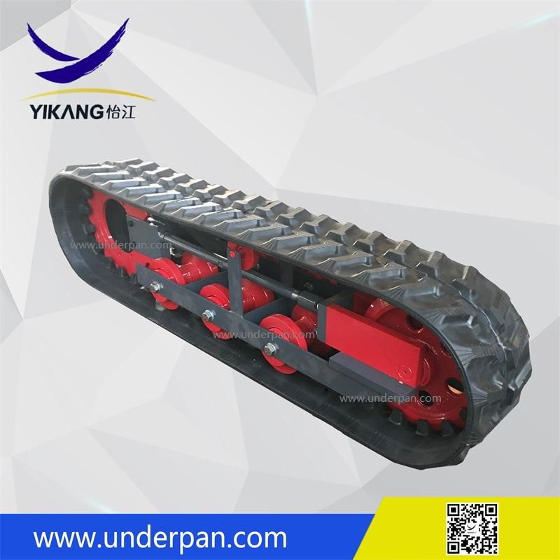 OEM rubber track undercarriage for skid steer loader from China YIKANG 4