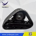 6 tons triangle rubber track undercarriage for farm tractor from China YIKANG 3