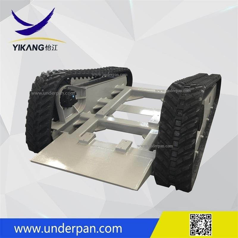 6 tons triangle rubber track undercarriage for farm tractor from China YIKANG 4