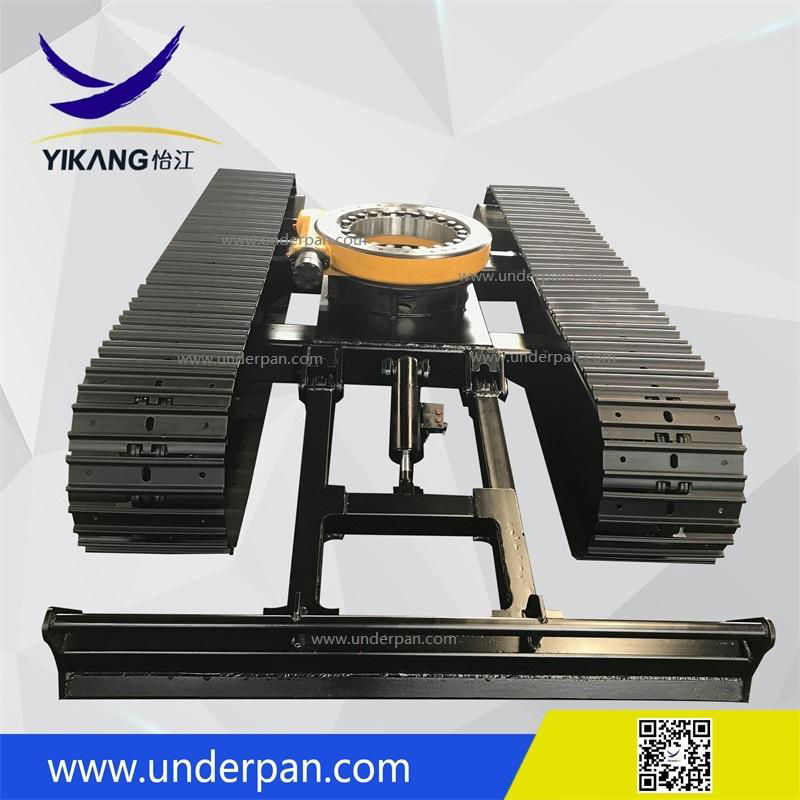 Custom new design crawler prospecting machinery steel track undercarriage