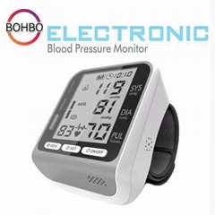 Home Portable Wrist Electronic Blood Pressure Monitor