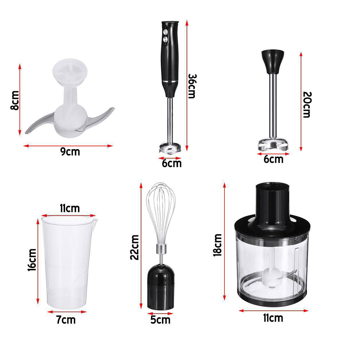 Handheld Juicer Milkshake Meat Grinder Blender 5