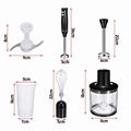 Handheld Juicer Milkshake Meat Grinder Blender 5