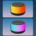 Bluetooth audio RGB colorful lights 5