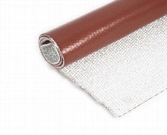 Fireproof Silicone Coated Fiberglass Fabric