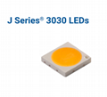 LED投光燈用CREE J Seriers 3030LED暖白光燈珠 3V 1W 3000K