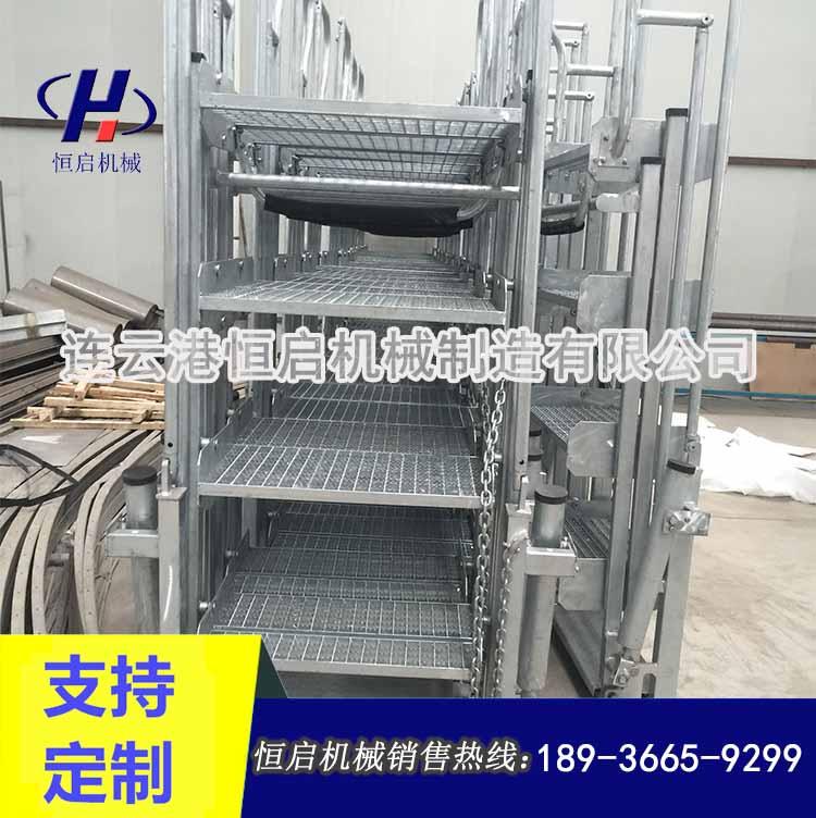 恆啟機械輕落跳板活動梯 2
