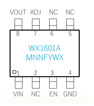 LDO 三端稳压器WX1601