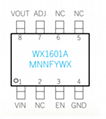 LDO 三端稳压器WX1601