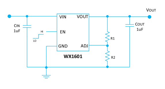 LDO 三端稳压器WX1601 2