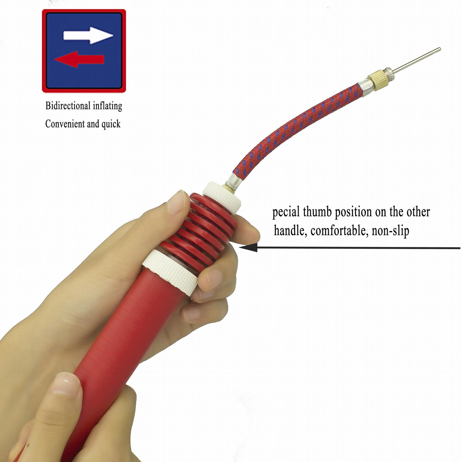 Sports Ball Pump with Pin Needle Sport 01 (China Trading Company