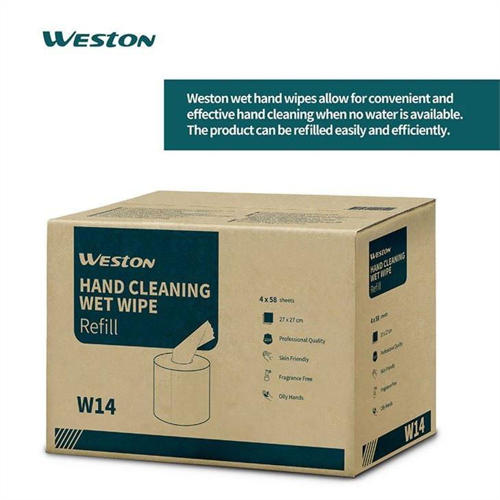 Weston Manufacturing Bucket Industrial Cleaning Wet Wipes 2