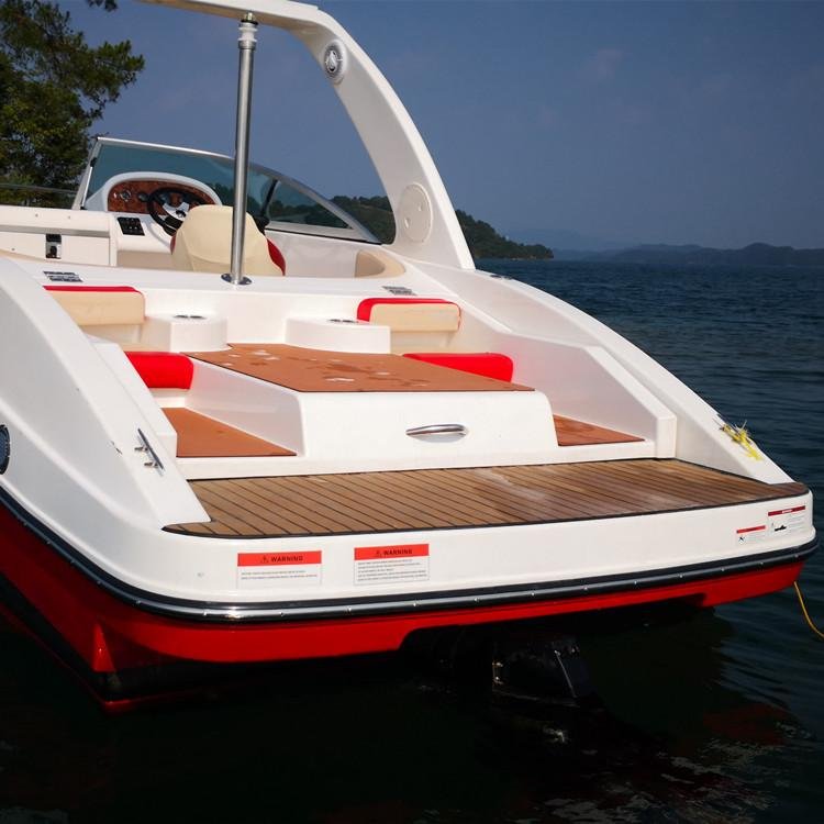 24 Feet fiberglass yacht ,fiberglass boat for family 3
