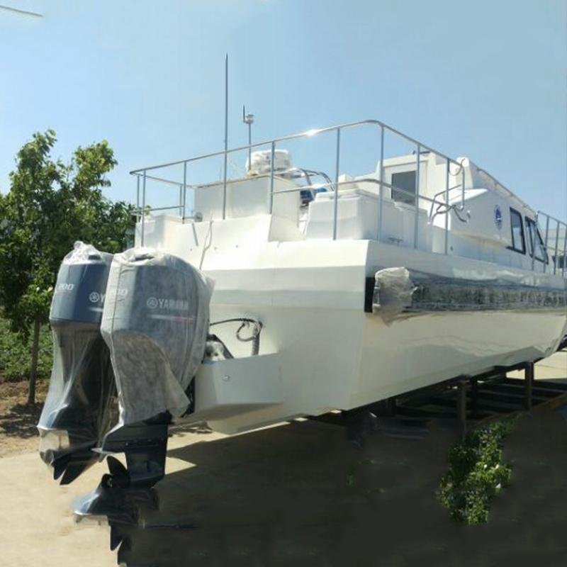 12.5 meter Aluminum Boat with Cabin 2