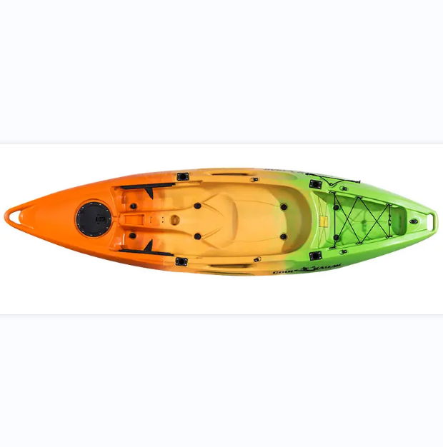 Plastic folding canoe fishing boat Plastic kayak for sale