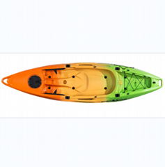 Plastic folding canoe fishing boat Plastic kayak for sale