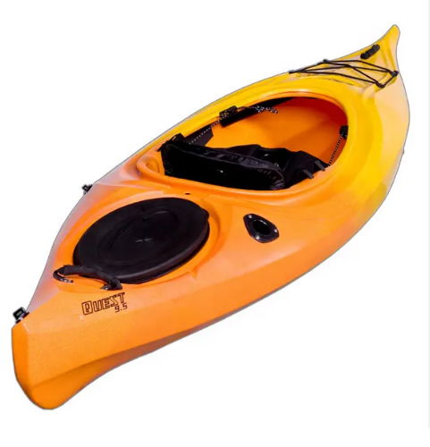 Plastic folding canoe fishing boat Plastic kayak for sale 2