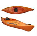 Plastic folding canoe fishing boat Plastic kayak for sale 4