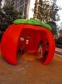 Rotoplastic customized outdoor amusement