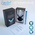 Wholesale Blue led light teeth whitening home kit whitener teeth rechargeable te 4