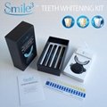 Wholesale Blue led light teeth whitening home kit whitener teeth rechargeable te 5