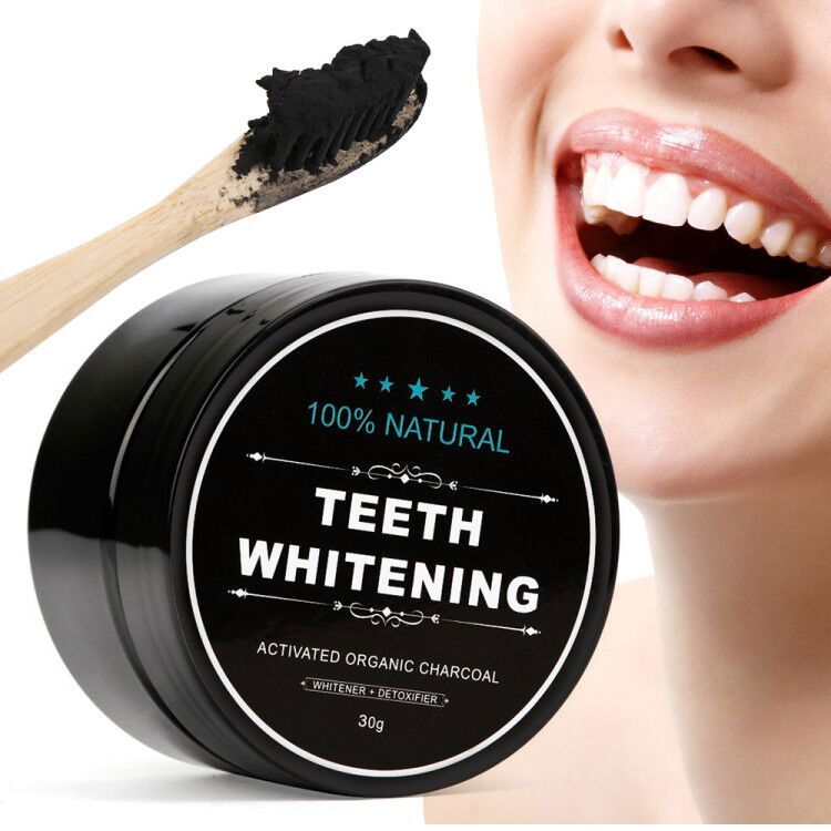 Private Logo Mint Activated Charcoal Organic Teeth Whitening powder charcoal pow