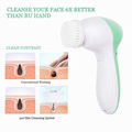 Classic 4-in-1 Electric Rotating Facial Cleansing Brush with plastic case 3