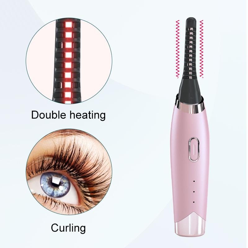 Plastic Lash Curler Electric Heated Eyelash Curler 3