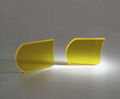 定製高品質截止型光學玻璃金色長通濾光片JB系列