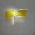 定制高品质截止型光学玻璃金色长通滤光片JB系列 2