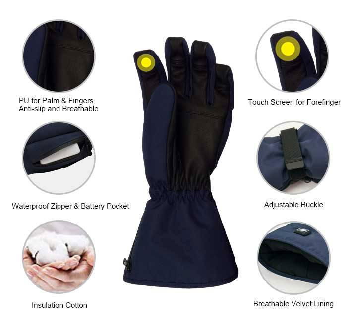 Heated gloves 2