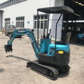 1.2 ton mini excavator /1200kg hydraulic Crawler Excavator from china factory 2