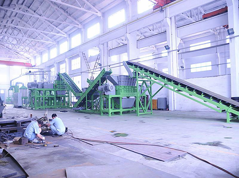 Rubber Crumb Machine/Plant   Waste Tire Recycling Machine      2