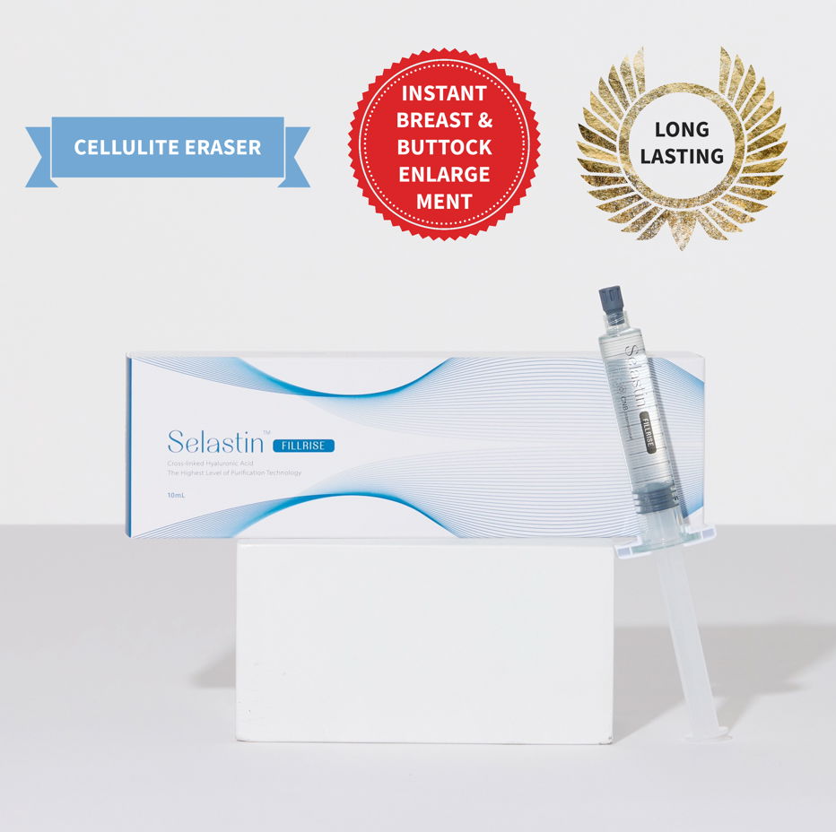 SELASTIN FILLRISE HA Filler for Breast, Buttock, Hip Augmentation, Buttock lift