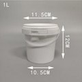 tamper evident bucket with lid