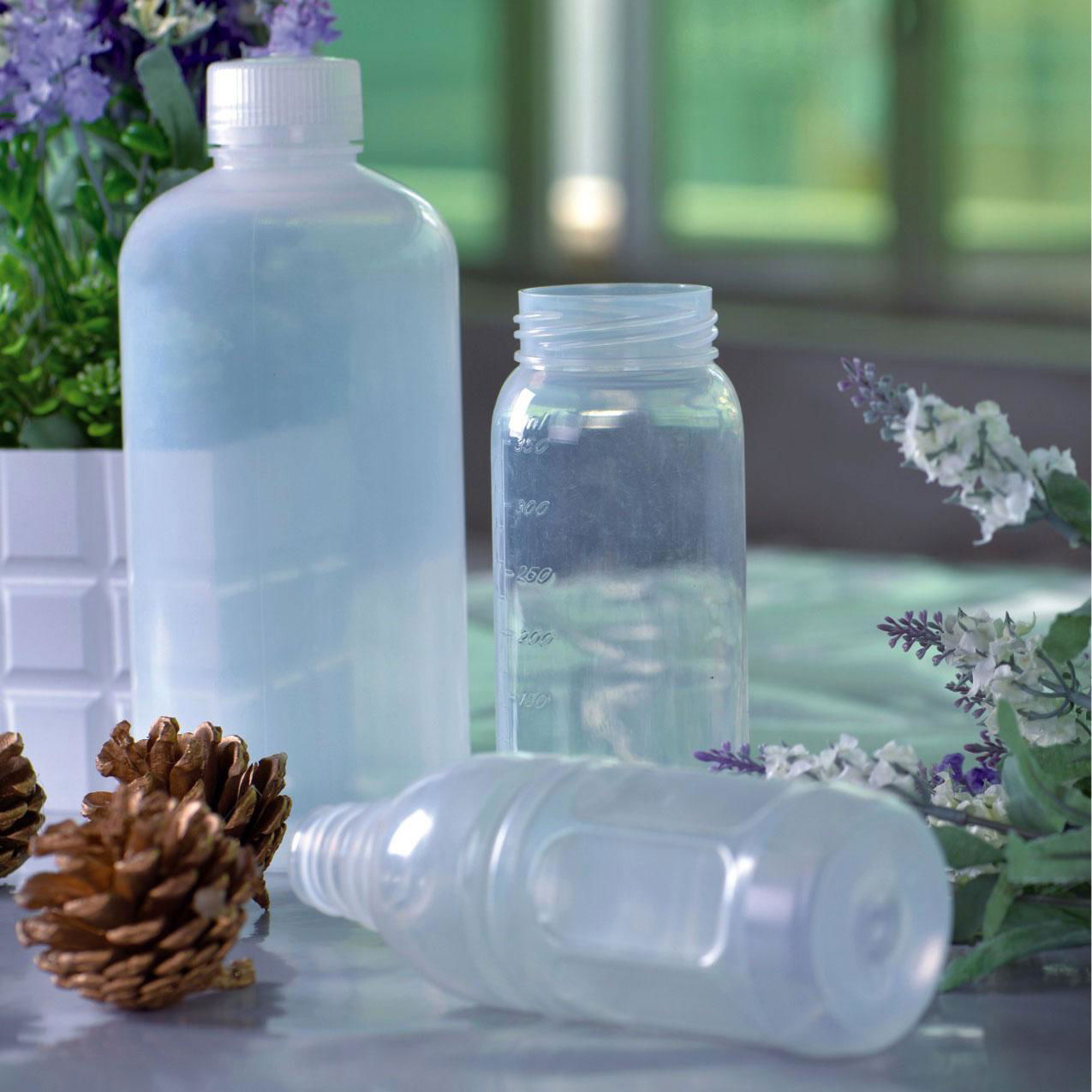 Transparent plastic bottle medicine bottle health care product bottle PE bottle 3