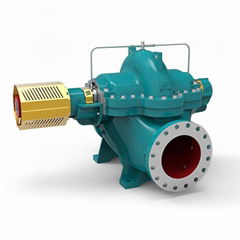 Electric High Efficiency Single Stage Double Suction Centrifugal Water Pump 