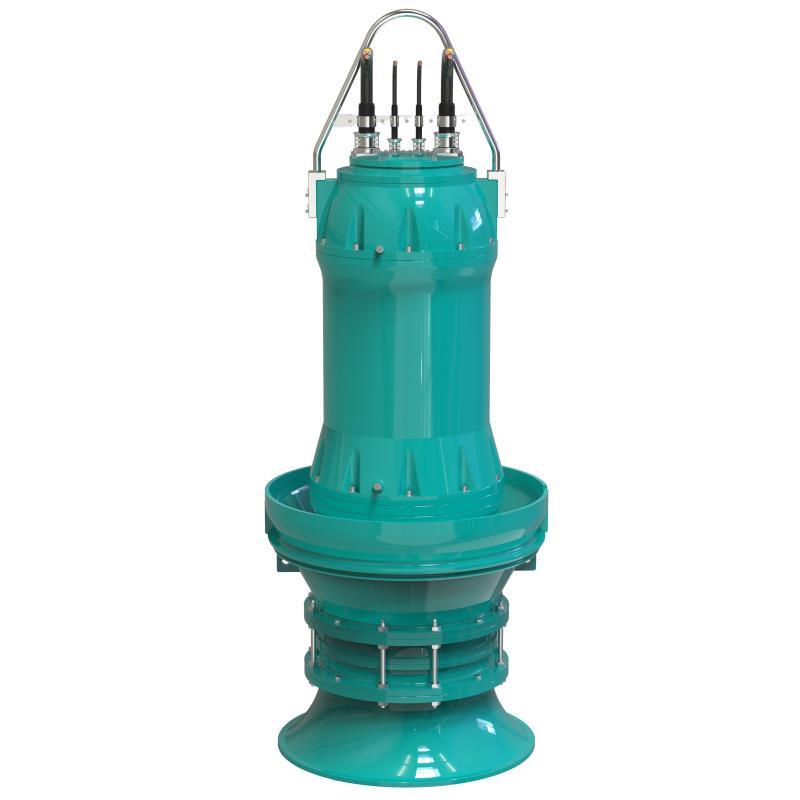 Electric Submersible Axial Flow Water Pump with High Efficiency 