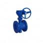 D343X/F-10/10Q Worm Gear Drive Triple Eccentric Soft Sealing Butterfly Valve