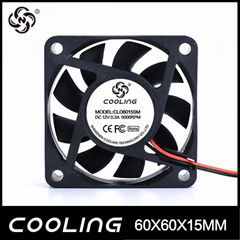 Cool Ning 6015 radiator fan 12V inverter display case CPU radiator fan