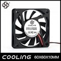 Cool Ning 6010 DC fan, car purifier stage lighting power supply equipment DC coo