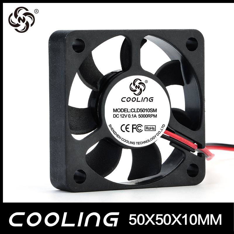 Cool Ning 5010 DC FAN 12V EV battery Car Charger Cooling Fan