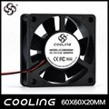 Cool Ning 6020 cooling fan security equipment power cabinet 12V DC cooling